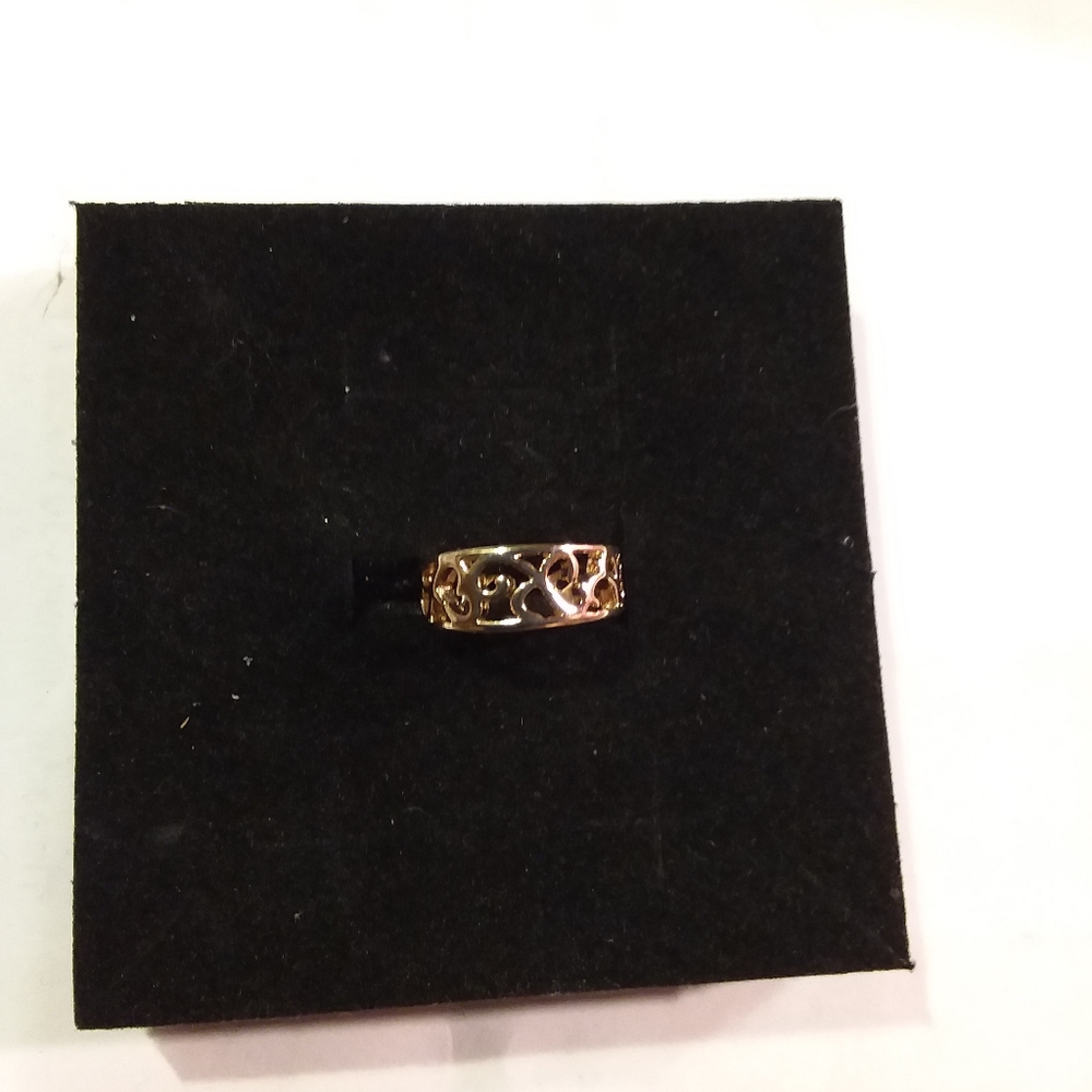 Gold Filigree Toe Ring